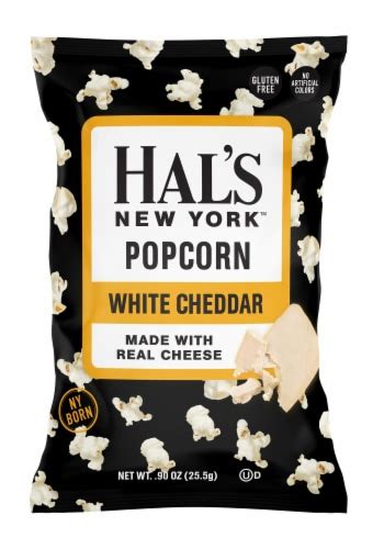 Hals New York White Cheddar Popcorn 24 Pk 09 Oz Kroger