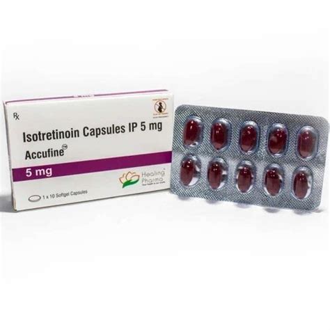 Accufine Mg Isotretinoin Capsules Packaging Type Strips At Rs