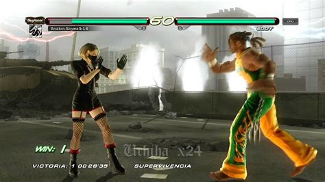 Anna Willians Vs Eddy Tekken Uchiha X Ps Youtube