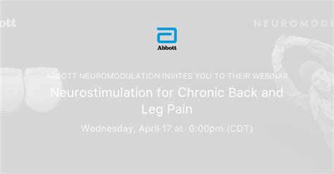 Neurostimulation for Chronic Back and Leg Pain | Abbott Neuromodulation