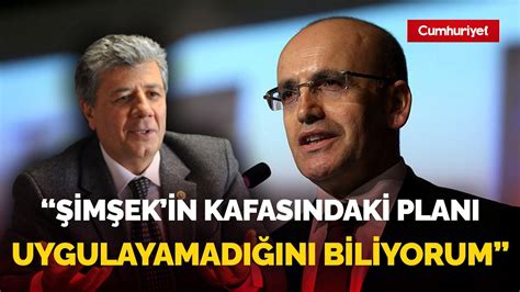 Mustafa Balbaydan çarpıcı kulis bilgisi Mehmet Şimşek 1 yıl içinde