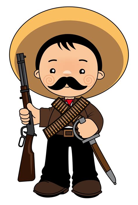 Emiliano Zapata Revolucion Mexicana Dibujos Revolucion Mexicana Para Niños Revolución Mexicana