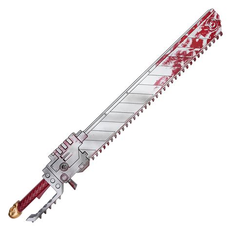 warhammer  bloody chainsword replica collectible foam cosplay