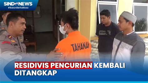 Tak Kapok Residivis Di Muaro Jambi Maling Rokok Senilai Rp Juta