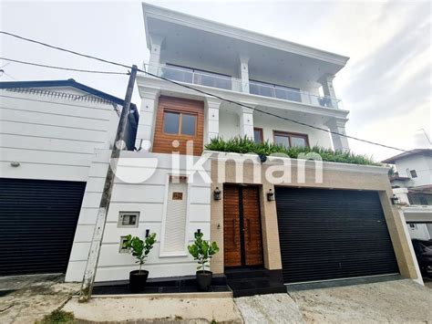 Newly Built Architecture 3 Story House For Sale In Rajagiriya Ikman