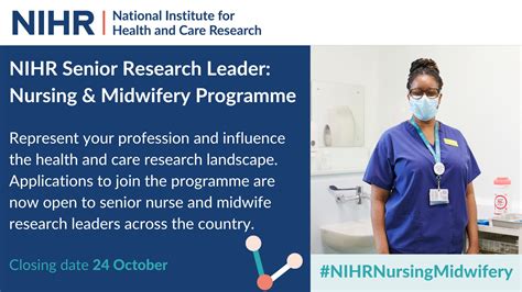 Nihr Research On Twitter Applications Are Open For The Nihr Senior