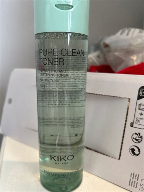 Kiko Milano Pure Clean Toner Lotion Tonique Hydratante Et Adoucissante