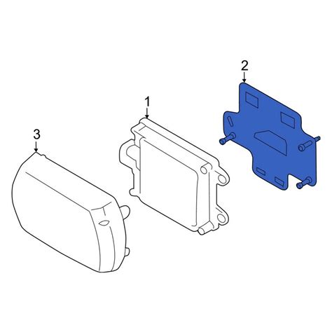 BMW OE 66316883865 Inner Cruise Control Distance Sensor Bracket