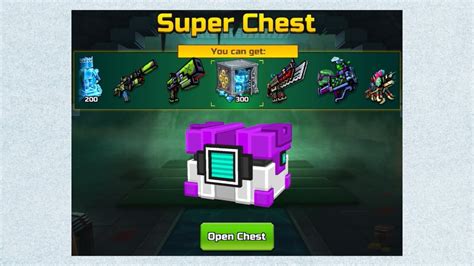 Super Chest Opening In Pixel Gun D Youtube