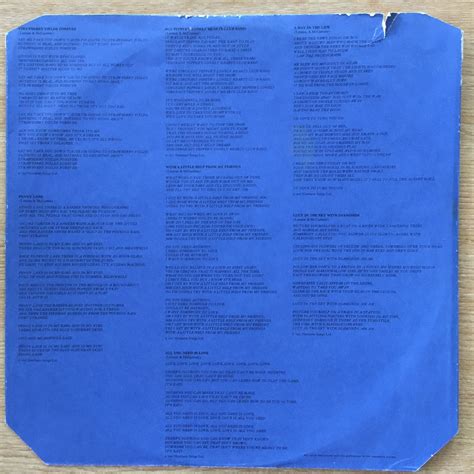 The Beatles 1967 1970 The Blue Album Vinyl Etsy