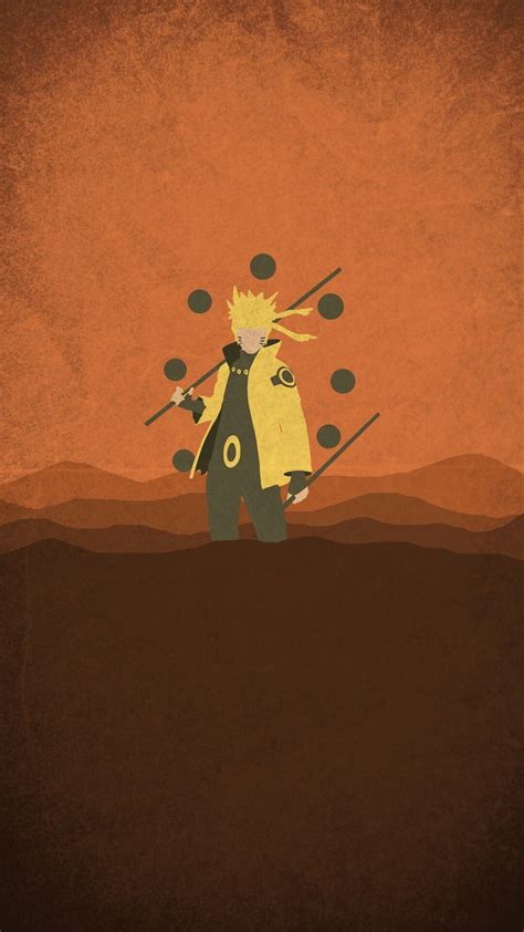 Naruto Minimalist Mobile Wallpaper Sakura Wallpaper, Naruto Phone ...