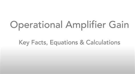 Op Voltage And Gain Calculator Tools Utmel