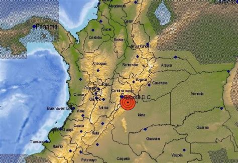 Fuerte Sismo Sacudi A Bogot Y El Centro Del Pa S Se Han Sentido