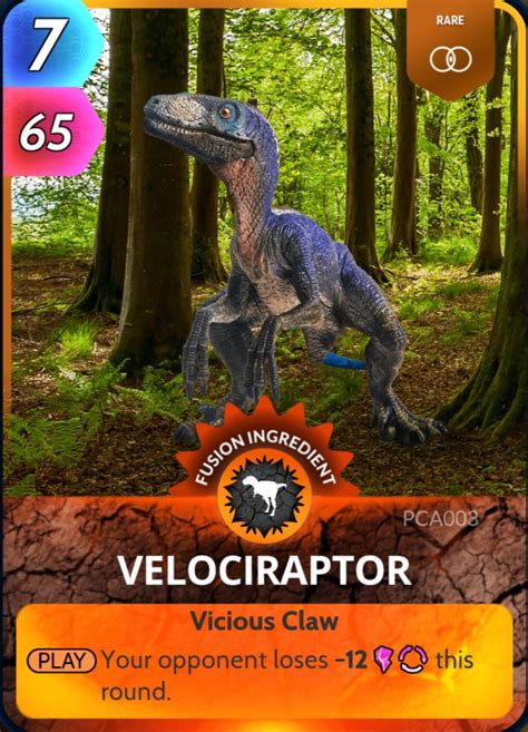 Velociraptor Cards The Universe And Everything Wiki Fandom