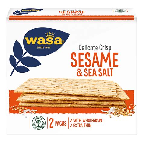 Wasa Pieczywo Chrupkie Delicate Crisp Sezam S L G Pakomarket