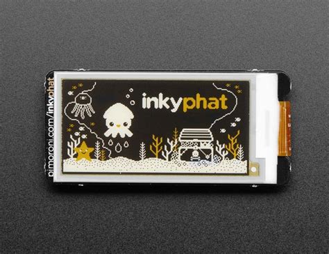 Pimoroni Inky PHAT 3 Color EInk Display