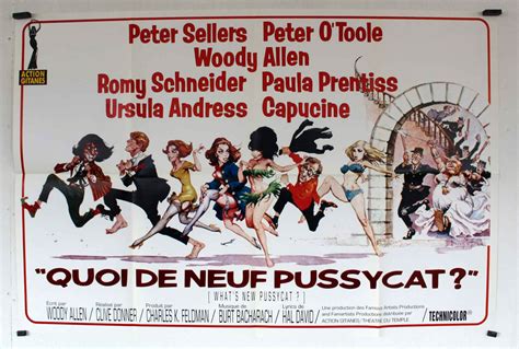 Quoi De Neuf Pussycat Movie Poster What S New Pussycat Movie