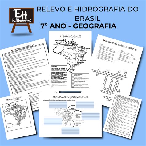 Relevo E Hidrografia Do Brasil Edexatas