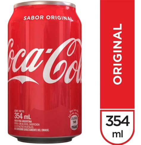 Coca Cola Lata 354ml Sabor Original Pack X6 Gaseosa En Venta En Capital