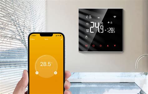 Smart Water Heating Thermostat Avatto Wt A Wifi Tuya