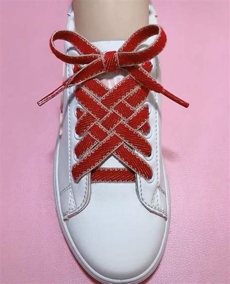 👟👟🎀 Video Shoe Lace Tying Techniques Shoe Lace Patterns Ways To