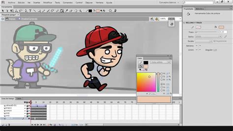 Dibujando Y Animando En Adobe Flash Fotograma X Fotograma Youtube