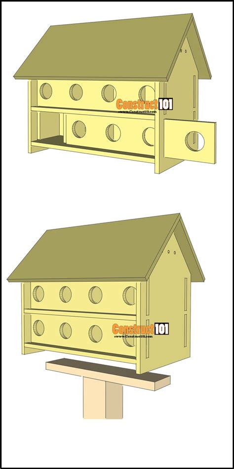 Bird House Plans Free Pdf Download Construct101 Bird House Plans Free Bird House Plans