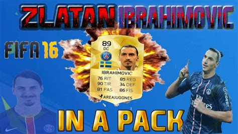 Fifa Pack Opening Ibrahimovic In A Pack Youtube