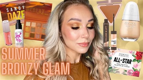 Grwm Summer Bronzy Makeup Ton Of New Makeup Catrice Mac Fenty