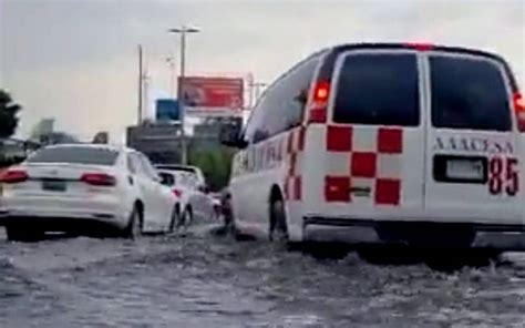 Lluvia Con Granizo Colapsa Circulaci N En Alrededores Del Aicm El Sol