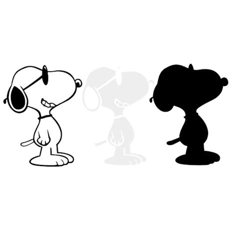 Snoopy Silhouette At Getdrawings Free Download