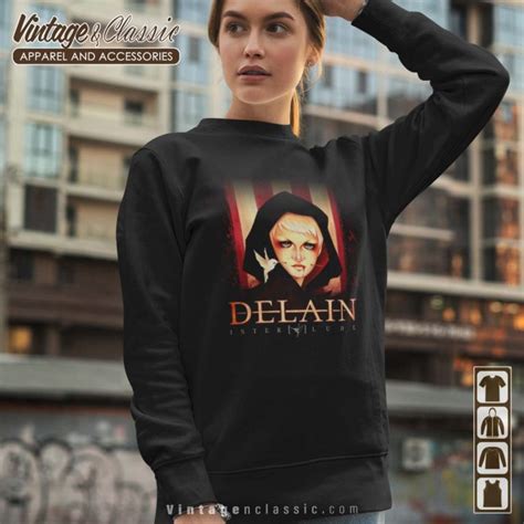 Delain Interlude Album Cover Art Shirt - Vintagenclassic Tee