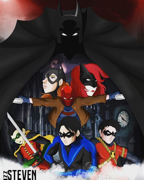 Bat Family fan art original digital, cuéntenme que les parece ...