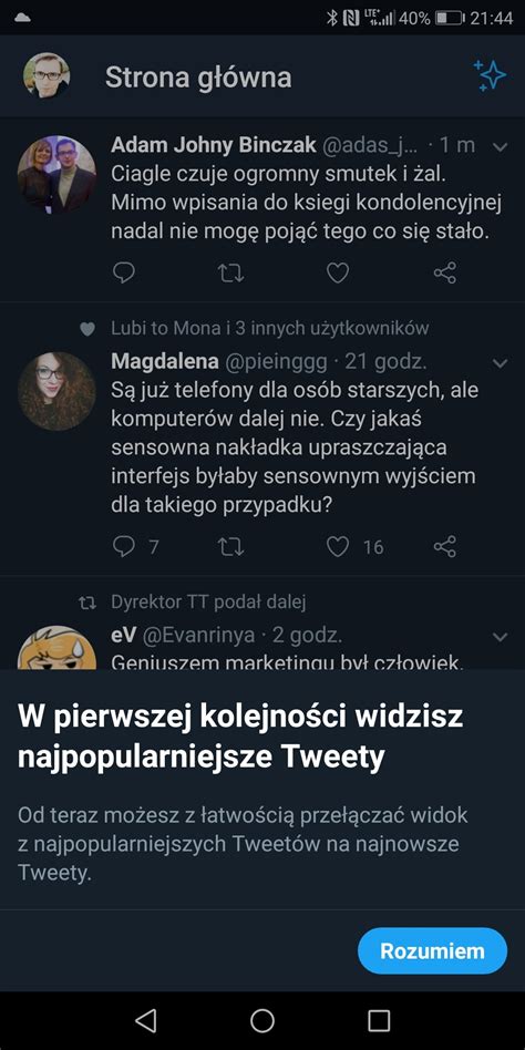 Chronologiczny Twitter w oficjalnej aplikacji od teraz także dla