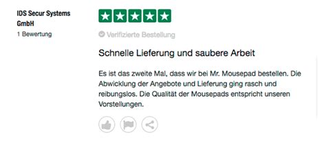 Trustpilot Mr Mousepad Das Sagen Unsere Kunden Bewertungen 5 Sterne