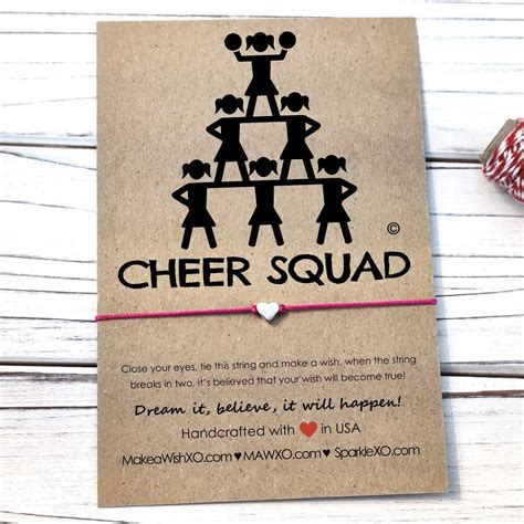 Cheer Squad Cheer Team Gift Cheerleader Gift Cheer Camp Etsy Artofit