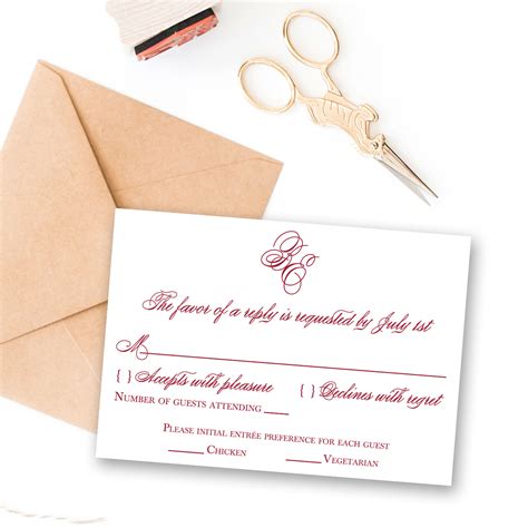 Blush Paperie: Wedding RSVP Card Wording