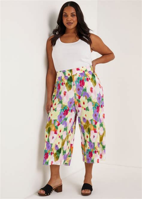 Discover 64 Floral Cropped Trousers In Cdgdbentre