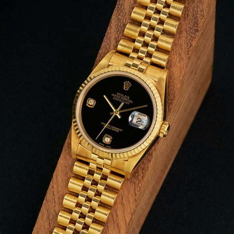 Rolex Datejust Onyx Amsterdam Vintage Watches