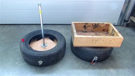 How To Make A Tire Dragging Sled Youtube