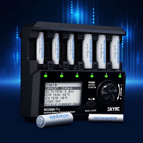 SkyRC NC2500 Pro AA AAA Battery Charger Analyser