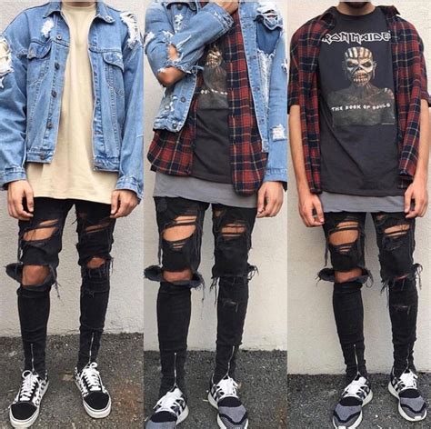 Grunge Style 90S Men - mymindbodyandsoul20xx