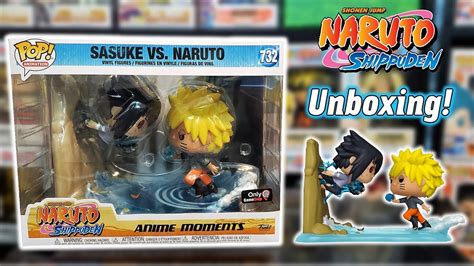 Naruto Vs Sasuke Anime Moment Gamestop Exclusive Funko Pop Unboxing