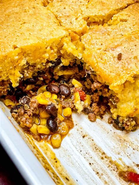 Cowboy Cornbread Casserole Honeybunch Hunts