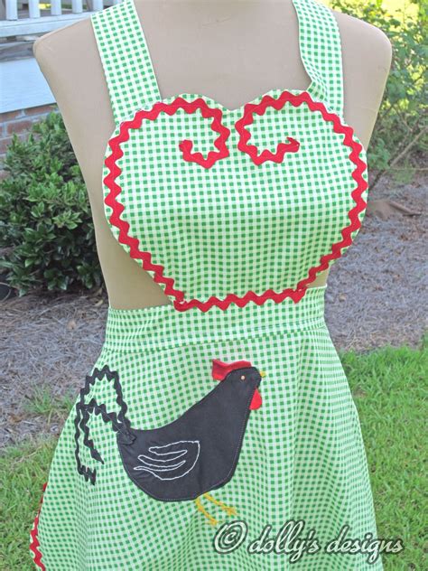 Dollys Designs The Rooster Apron