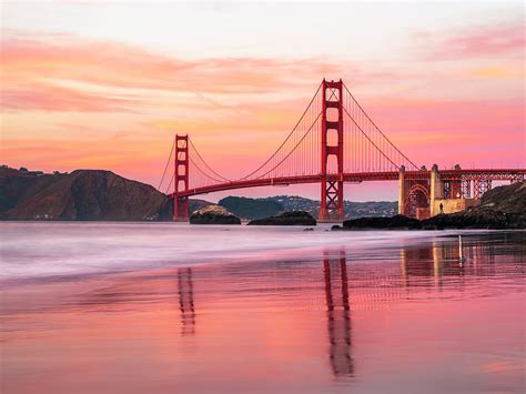 Dreamy Sunset at Baker Beach Photograph by Alexander Sloutsky