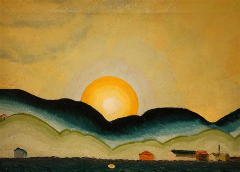 Arthur Dove Northport Harbor High Resolution Wallpaper