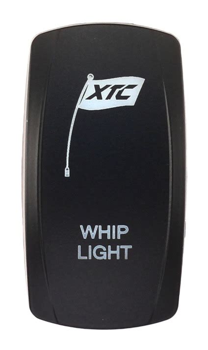 XTC Power Products Dash Switch Rocker Face Whip Lights Cycle Gear