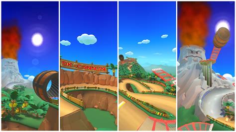 Mario Kart Tour GCN DK Mountain Gameplay All Variants YouTube