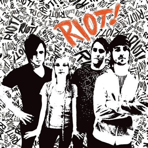 Paramore Riot Poster